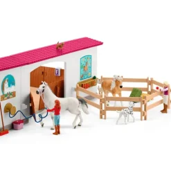 Centro de equitación Horse Club con muñecos y caballos - Schleich