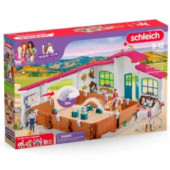Centro de equitación Horse Club con muñecos y caballos - Schleich
