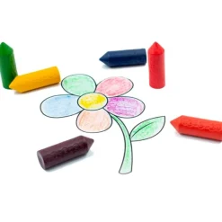 Ceras de cera de abeja de colores Junior (6) - Medenka