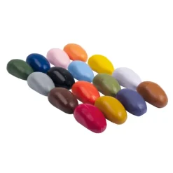 Ceras de soja ergonómicas de colores (16) - Crayon Rocks