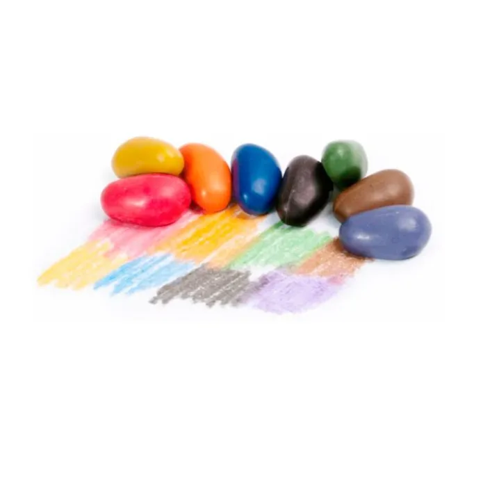 Ceras de soja ergonómicas de colores (8) - Crayon Rocks
