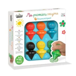 Ceras ergonómicas de colores (6) - Crealign