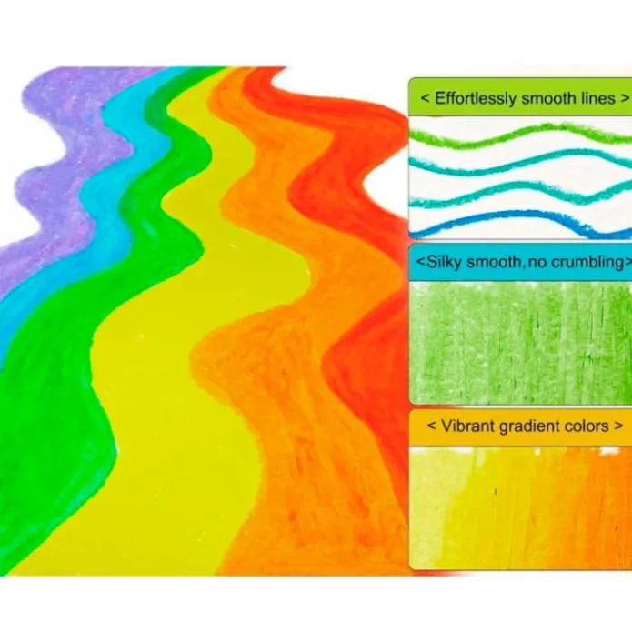 Ceras suaves de colores twist (24) - Jarmelo