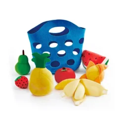 Cesta con frutas de tela - Hape