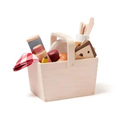 Cesta y accesorios para picnic de madera - Kid's Concept