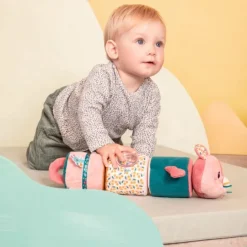 Cilindro de actividades de peluche Jeanne - Lilliputiens
