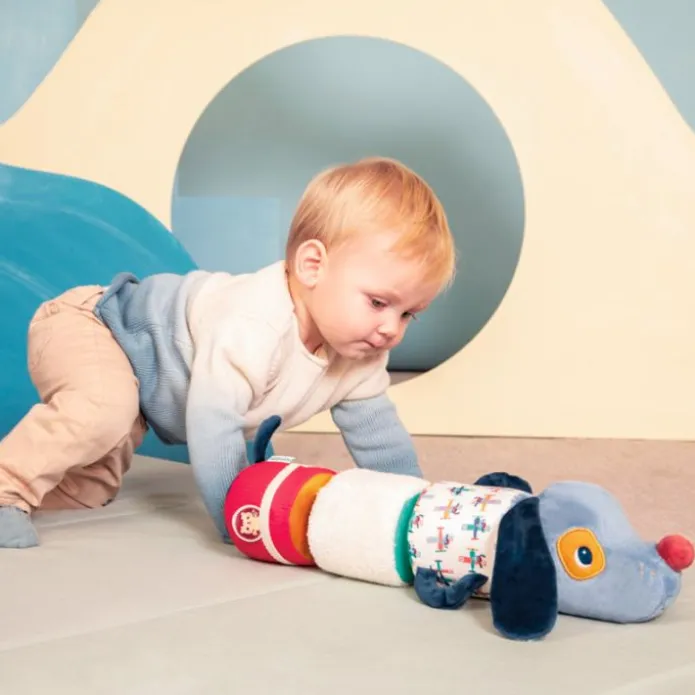 Cilindro de actividades de peluche Jules - Lilliputiens