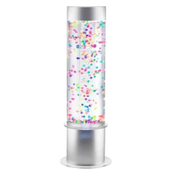 Cilindro de burbujas y bolas con luces grande - Playlearn