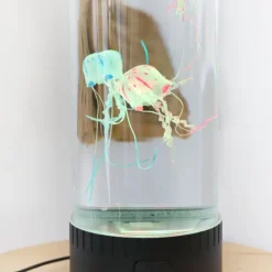 Cilindro de medusas fluorescentes con luces grande - Playlearn