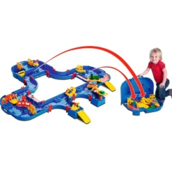 Circuito acuático MegaLockBox Waterway - AquaPlay