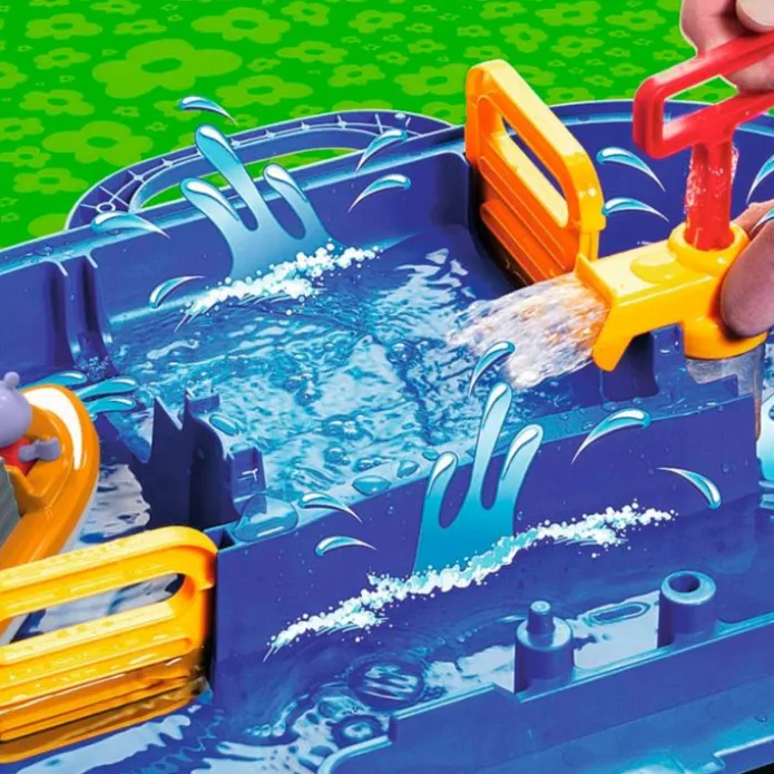 Circuito acuático MegaLockBox Waterway - AquaPlay