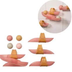 Circuito de bolas rosa para bañera - Little Dutch