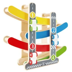 Circuito de madera Fast Flip Racetrack - Hape