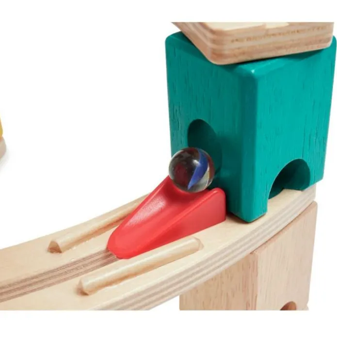 Circuito de madera para canicas Quadrilla - Hape