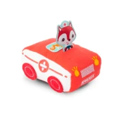 Coche de peluche de fricción ambulancia Alice - Lilliputiens
