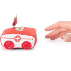 Coche de peluche de fricción ambulancia Alice - Lilliputiens