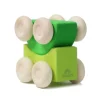 Coches de madera apilables verdes (2) - Grimm's