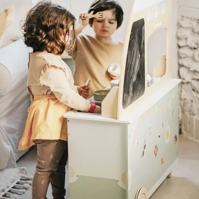 Cocinita de madera Foodie Truck con accesorios - Beeloom