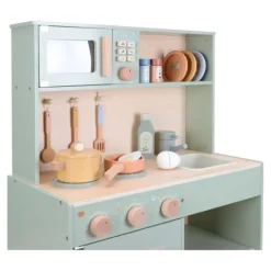 Cocinita menta de madera - Little Dutch