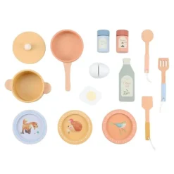 Cocinita menta de madera - Little Dutch