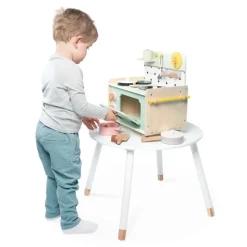 Cocinita vintage compacta de madera - Janod