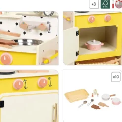 Cocinita vintage de madera - Janod