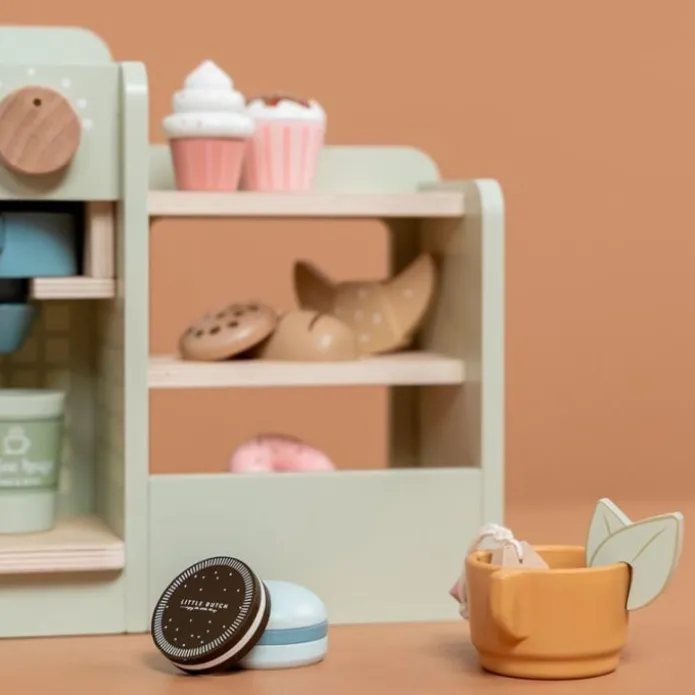 Coffee corner o puesto de café de madera - Little Dutch