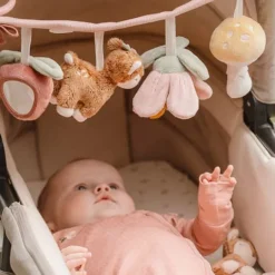 Colgante con actividades para cuna o carrito Jardín de Hadas - Little Dutch