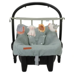 Colgante con actividades para cuna o carrito Pequeña granja - Little Dutch
