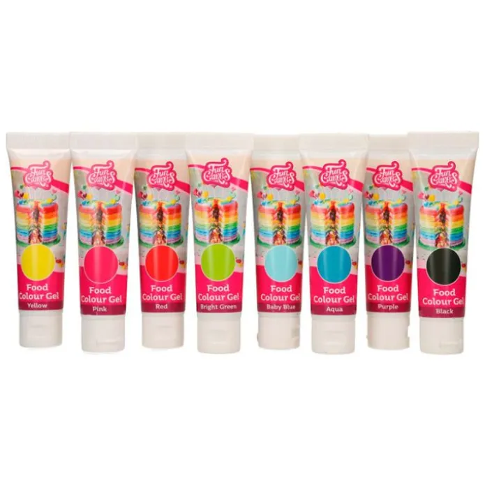 Colorantes alimentarios gel hidrosolubles y liposolubles FunColours (8) - Funcakes