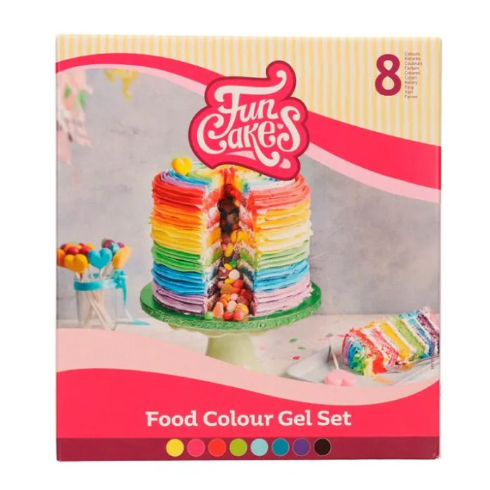 Colorantes alimentarios gel hidrosolubles y liposolubles FunColours (8) - Funcakes