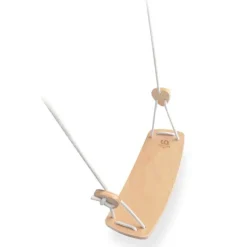 Columpio de cuerda y madera para interior o exterior - Kinderfeets