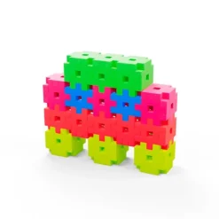 Construcción bloques Basic Travel Neón en caja 500 piezas - MELI