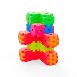 Construcción bloques Basic Travel Neón en caja 250 piezas - MELI
