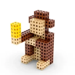 Construcción bloques Cube en caja 300 piezas - MELI