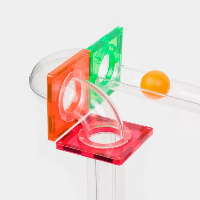 Construcción magnética circuito de bolas Tobogán Imanix 50 piezas - Braintoys