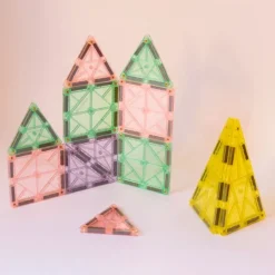 Construcción magnética Imanix Glitter 12 piezas - Braintoys