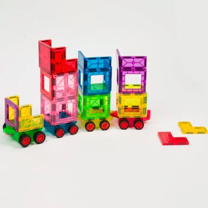 Construcción magnética Imanix Train trenes 38 piezas - Braintoys