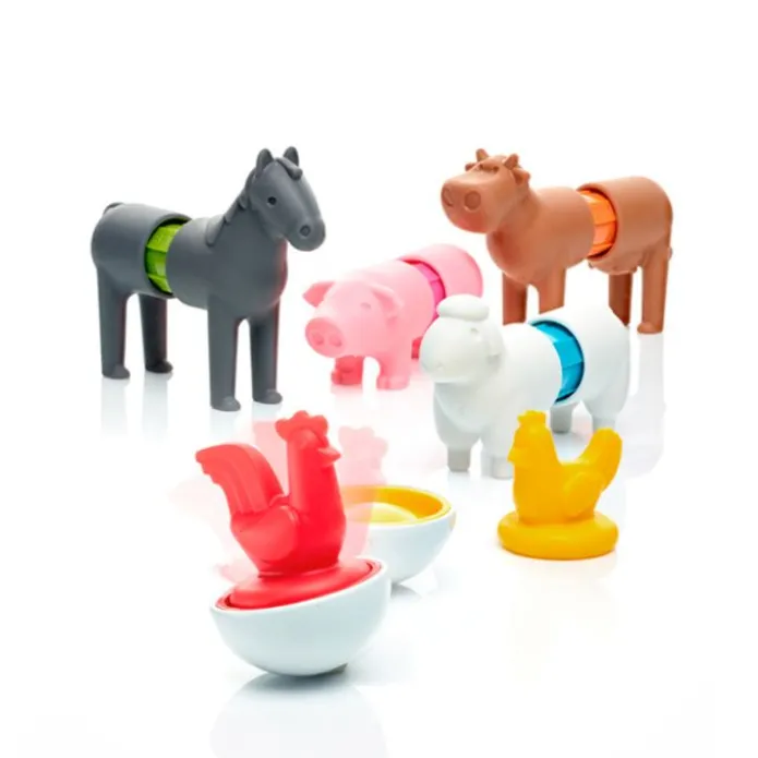 Construcción magnética My First Farm Animals 16 piezas - SmartMax
