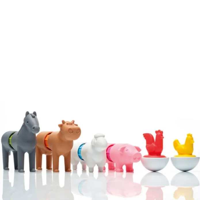 Construcción magnética My First Farm Animals 16 piezas - SmartMax