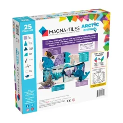 Construcción magnética 25 piezas Animales del ártico - Magna-Tiles