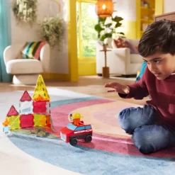 Construcción magnética 27 piezas Bomberos Fire Rescue - Magna-Tiles