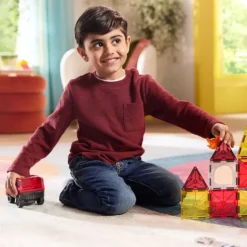 Construcción magnética 27 piezas Bomberos Fire Rescue - Magna-Tiles