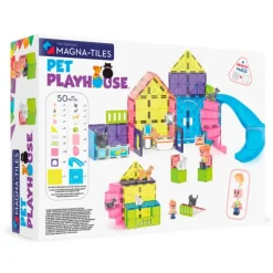Construcción magnética 50 piezas Casa de mascotas Pet Playhouse - Magna-Tiles