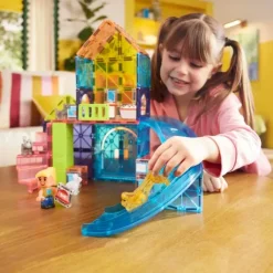Construcción magnética 50 piezas Casa de mascotas Pet Playhouse - Magna-Tiles