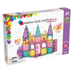 Construcción magnética 48 piezas Castillo - Magna-Tiles