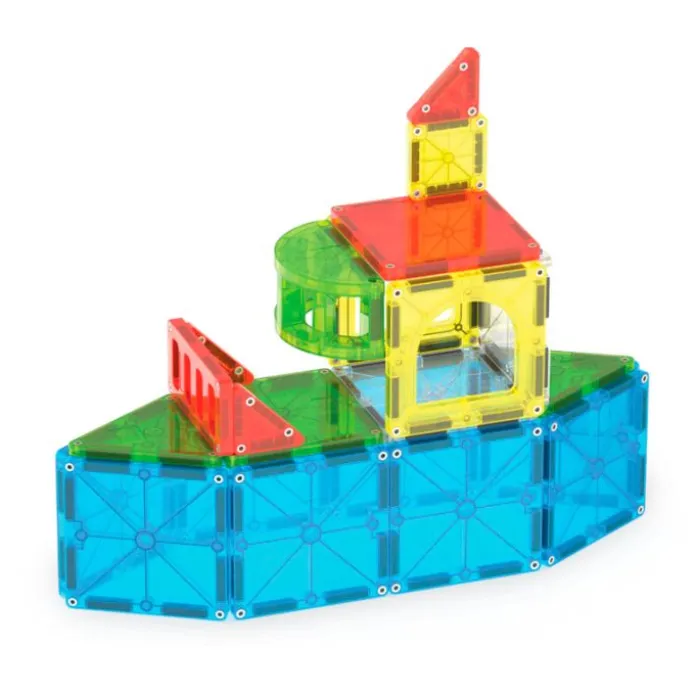 Construcción magnética 110 piezas Ciudad City Center - Magna-Tiles
