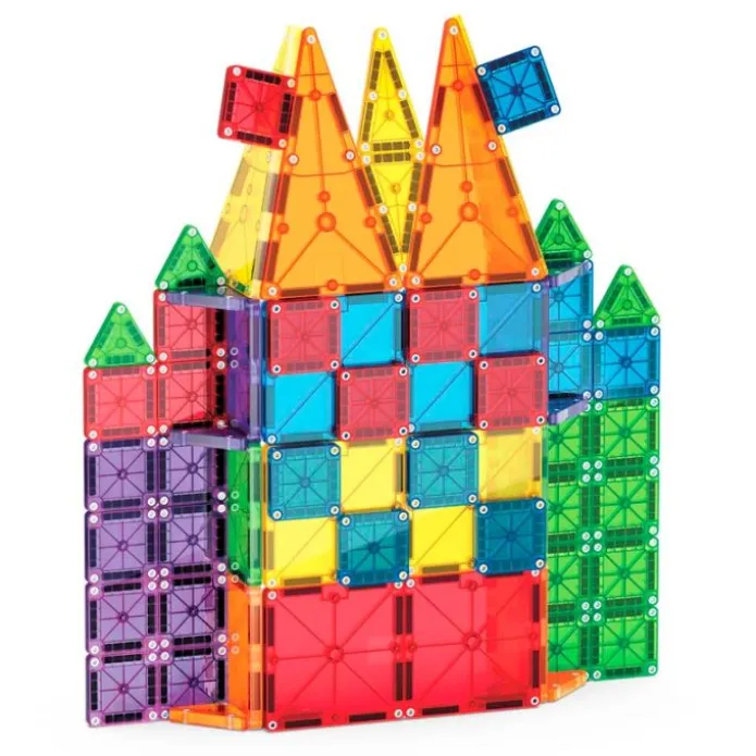 Construcción magnética 16 piezas clásicas y 46 piezas MicroMags - Magna-Tiles