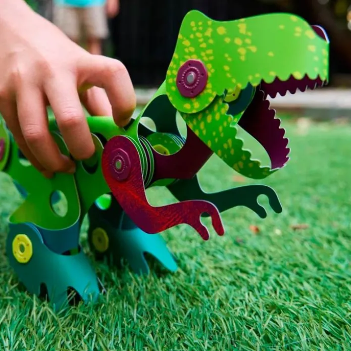 Construcción magnética 36 piezas Dino Adventure Pack - Clixo