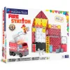 Construcción magnética 50 piezas Estación de bomberos Fire Station - Magna-Tiles